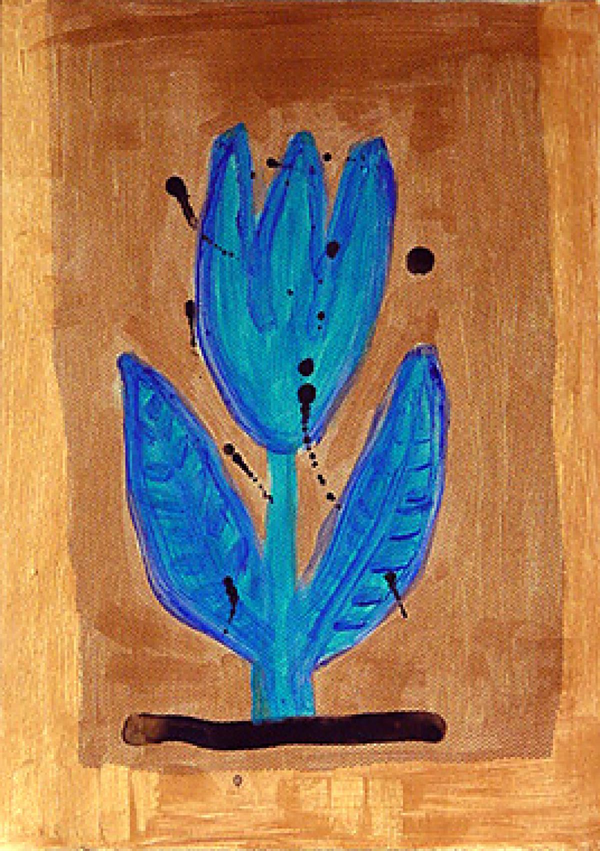 Blaue Blume