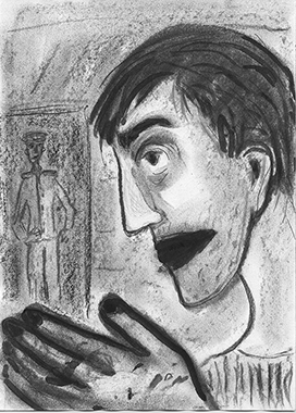 Illustration zur Erzählung "Marika"