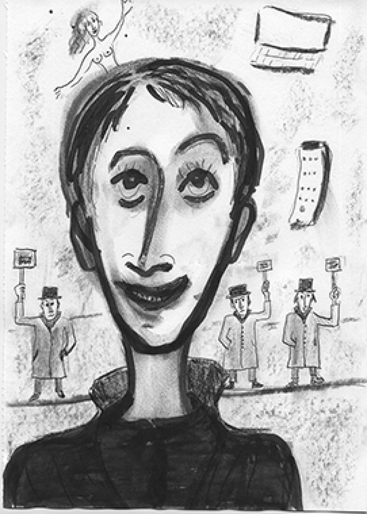 Illustration zur Erzählung "Gute Geschäfte"